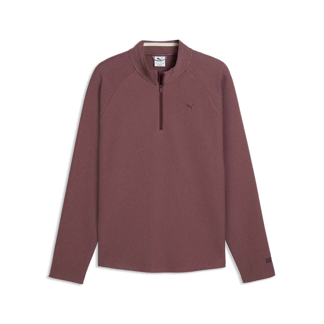Puma Boulder 2.0 1/4 Zip - LC - Rich Cocoa