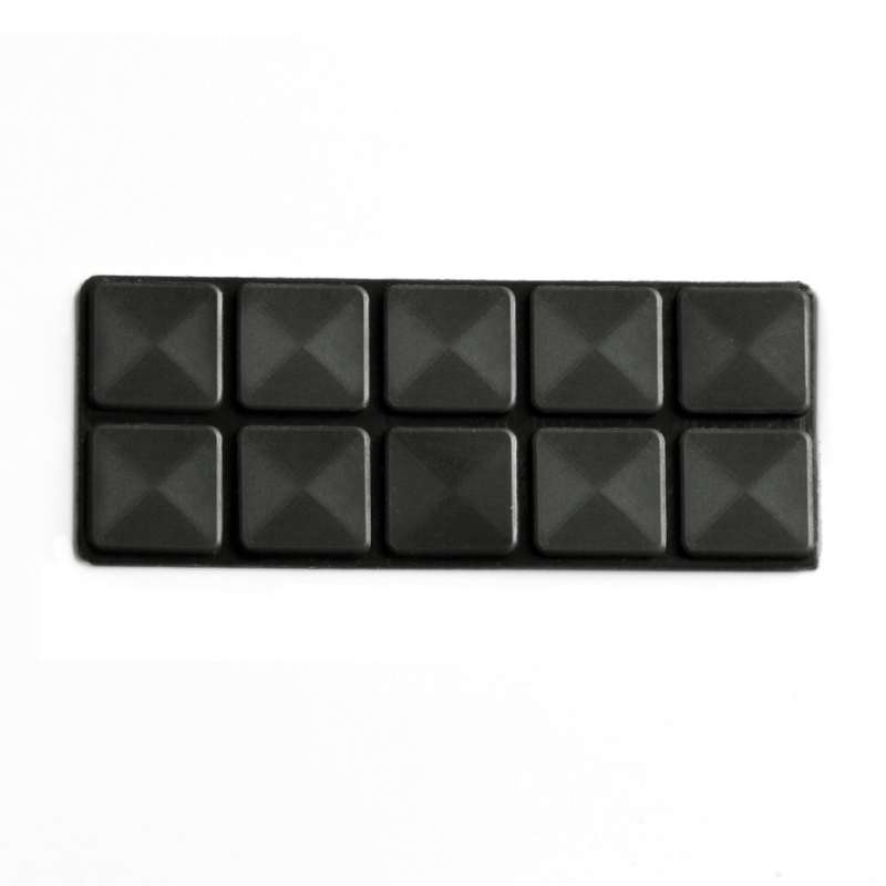 FlexTee Flex Weight Rubber Tungsten Golf Clubs Weights Black-10 Pack