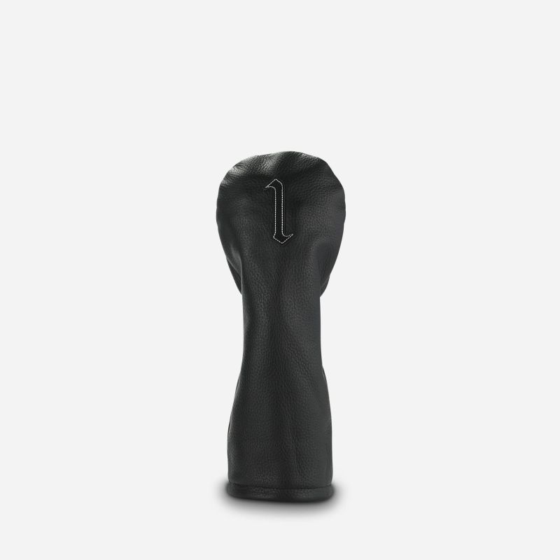 Vessel Driver Leather Headcover - Black