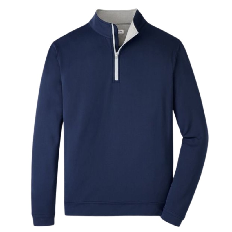 Peter Millar Perth Stretch 1/4 Zip - Navy