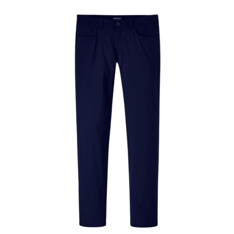 Peter Millar Bingham Performance 5-Pocket Pants - Navy