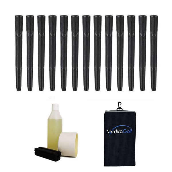 Karma Arthritic Jumbo Grippipakkaus- 13 grippiä, rubber vice clamp, neste, teippi, pyyhe